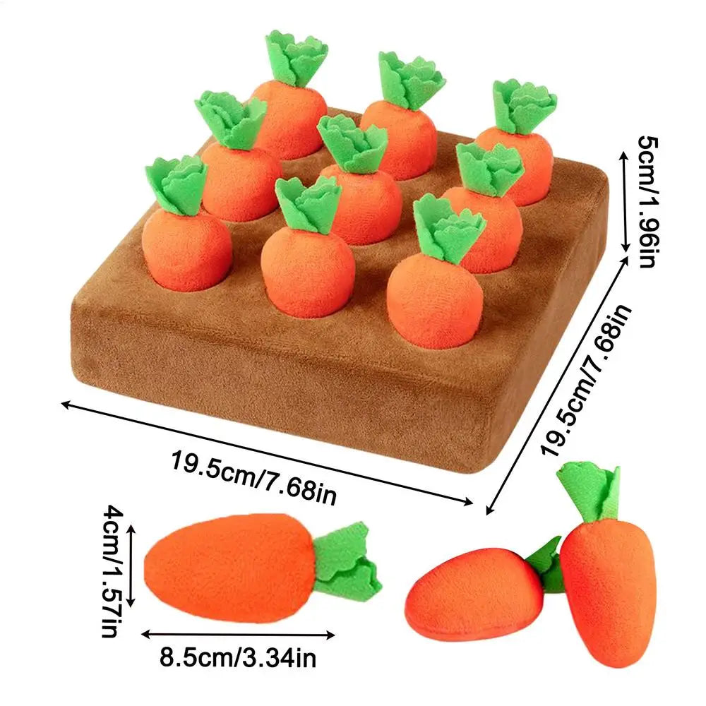 Snuffle mat dimensions diagram